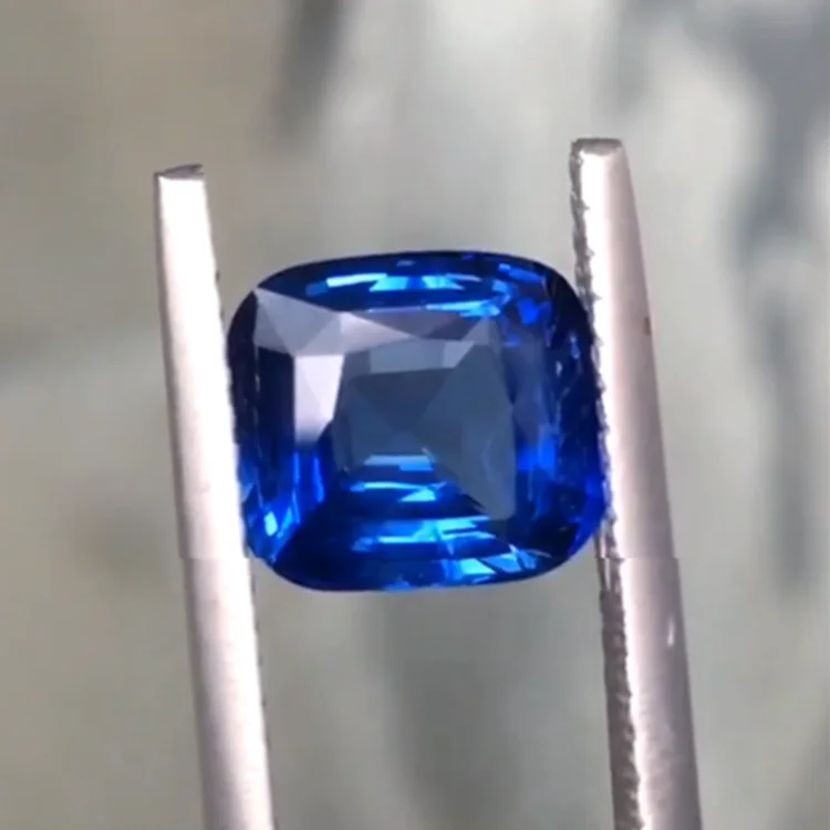 

precious Sri Lanka gemstone for customized jewelry making 3.005ct natural unheated royal blue sapphire loose stone