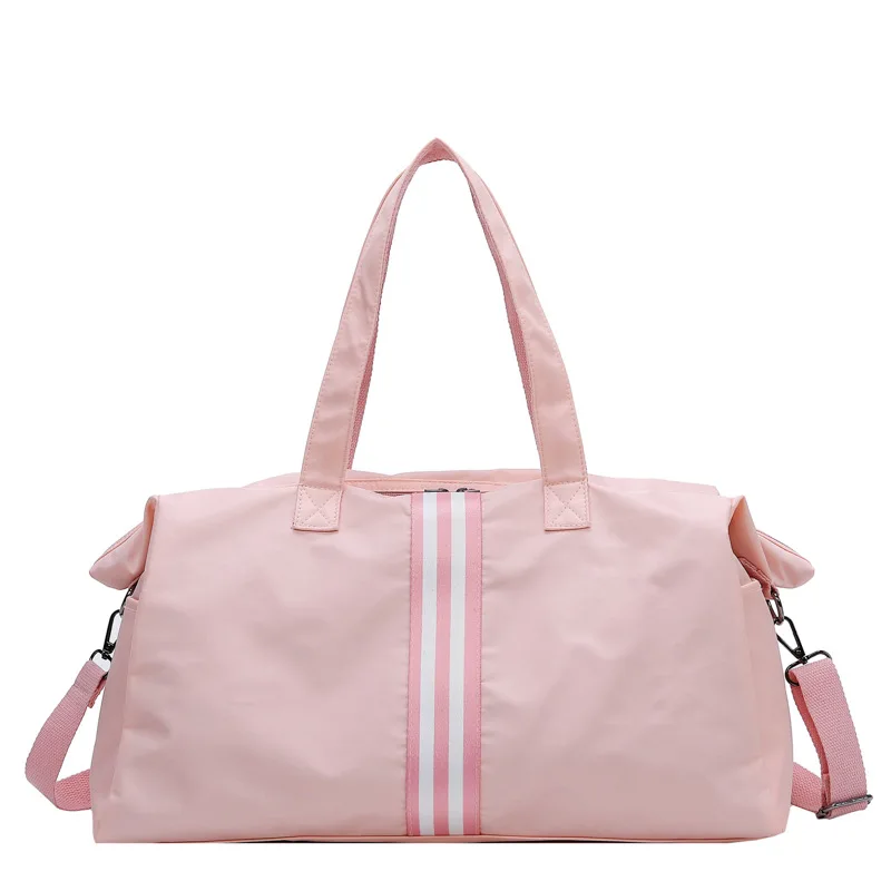 

Gym Women Travel Bags Training Fitness Dry Wet Bag Handbag Yoga Mat Men Shoulder Sac De Sport For bolso Canvas 2019