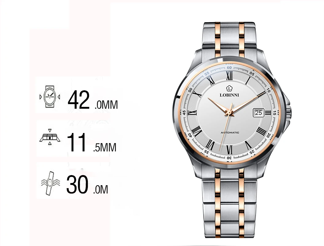 Wholesale Allibaba mechanical watches luxury mens fashion watches