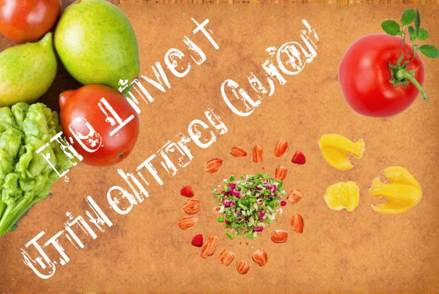Chili powder sprinkled on sliced fruit
