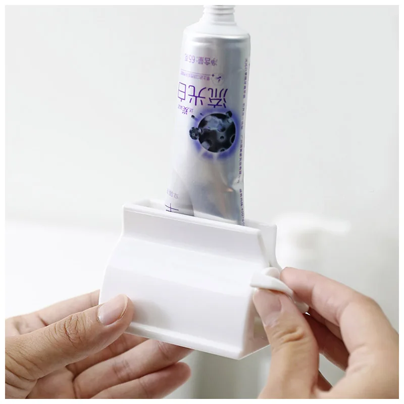

High Quality Bathroom Supplies Manual Toothpaste Tube Squeezer Dental Cream Squeezer, White