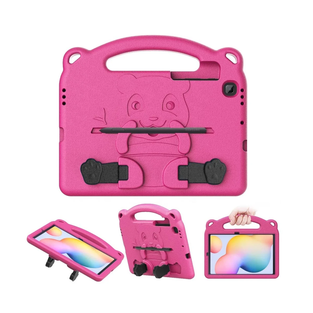 

MoKo Kids-Friendly EVA Bear Tablet Case with Pen Holder & Hand-Grip for Galaxy Tab S6 Lite 2020