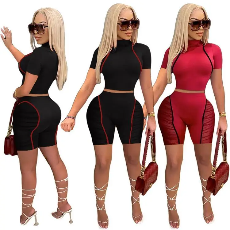 

1031618 Fashion Casual Women Clothes 2021 Outfits 2 Piece Set Women Clothing