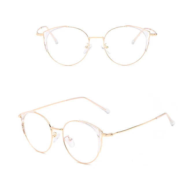 DLO16006  Fashion Round frame glasses blue light blocking glasses  eye protection glasses