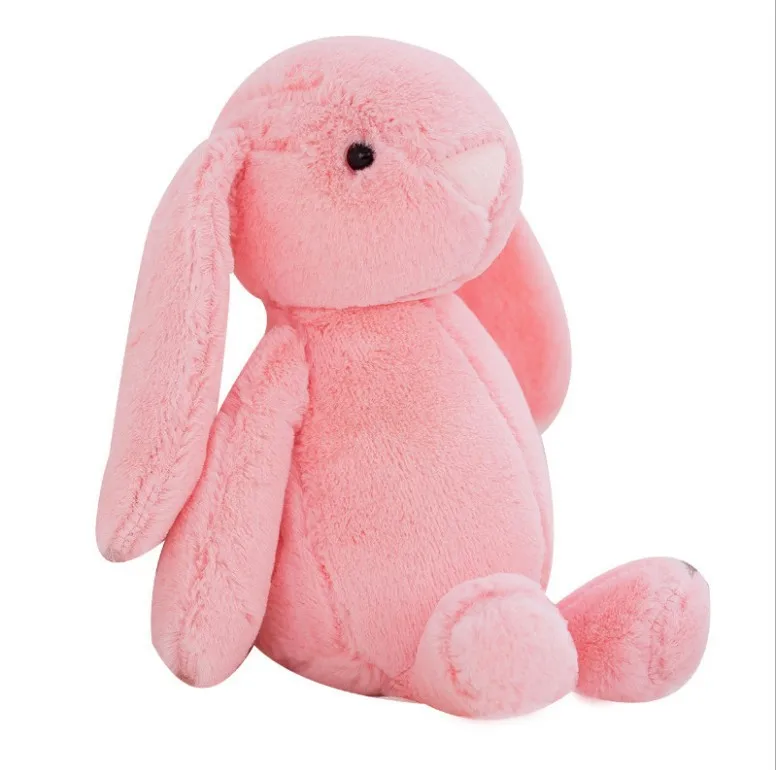 

Cute Long Ear Stuffed Rabbit Toy Children Easter Gift Soft Rabbit Animal Toy Plush Bunny, 8 colors