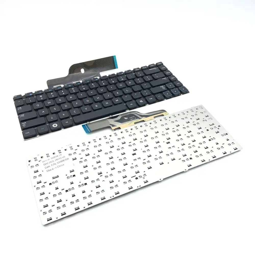 

Laptop Internal Keyboard For Samsung 300E4A NP300E4A 300V4A NP300V4A 305E4A 305V4A US Layout Keyboard, Black