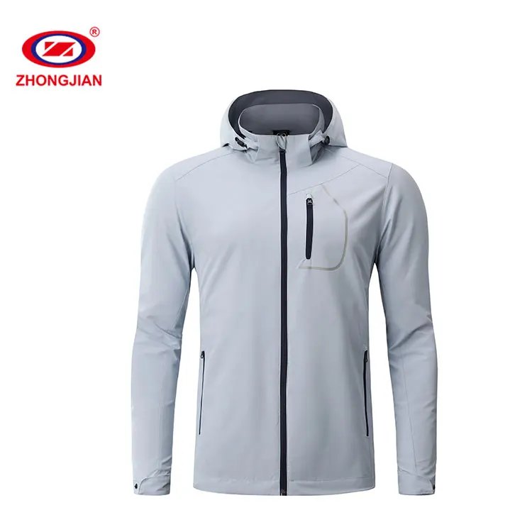 

Latest Design Custom Autumn Winter Casual Sport Jacket Hooded For Men