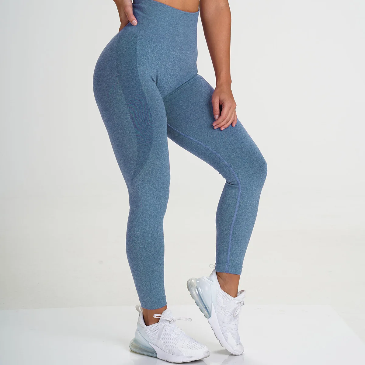 

Yoga Leggings Fitness Tummy Control Yoga Pants High Waist Running Gym Booty Yoga Pants