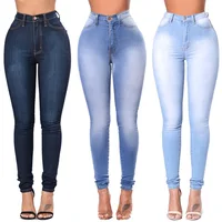 

Skinny High Waist China Factory Wholesale Fashion Jean Denim Women's 2019 Women Jeans
