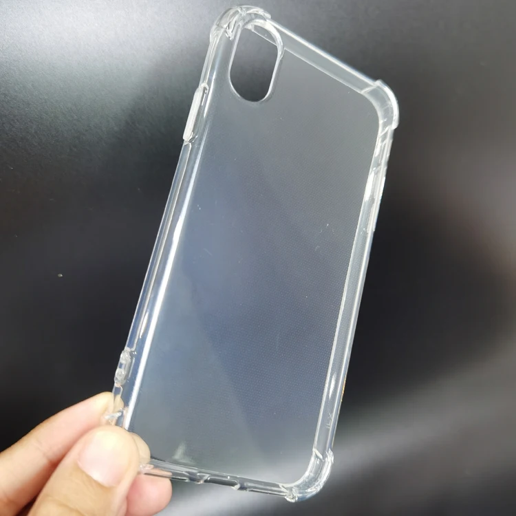 

Cellphone back clear 2.0mm airbag shockproof transparent TPU cell mobile phone accessories cover case for xiaomi 9t