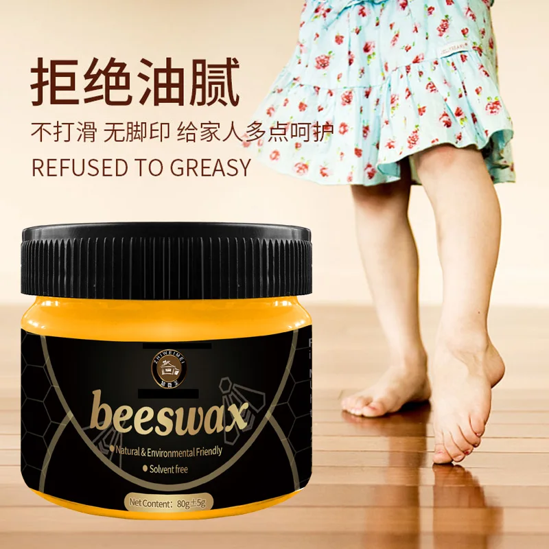 

Wood Seasoning Bee wax Traditional Beeswax Polish for Wood & Furniture Wood Cleaner and Polish Wipes Dropshipping