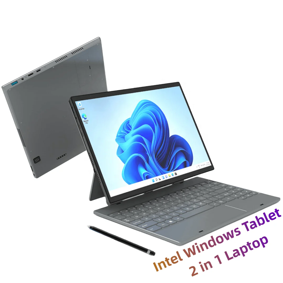 

14 Inch Surface Intel Alder Lake N95 12Th Gen Ddr4 16Gb 512GB 2K Touch Screen Office Windows 11 Tablet pc 2 In 1 Laptop