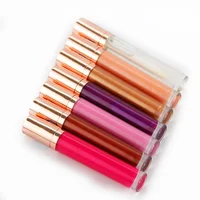 

Free sample wholesale 7 colors lip gloss lipgloss vendor glossy private label custom lip gloss