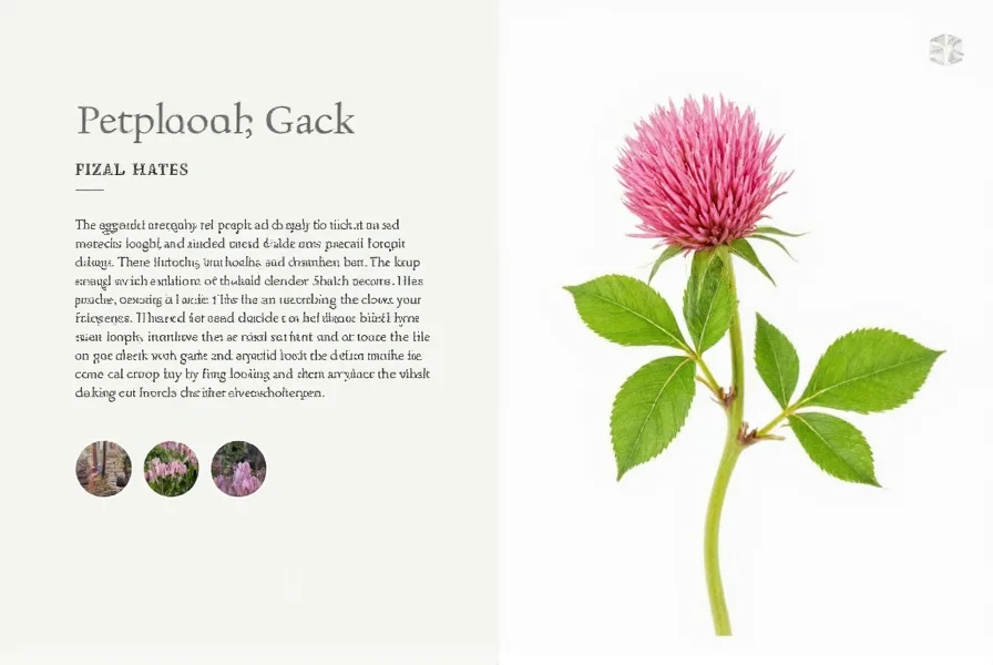 Close-up view of red clover (Trifolium pratense) flowers showing characteristic pink-purple blossoms and trifoliate leaves