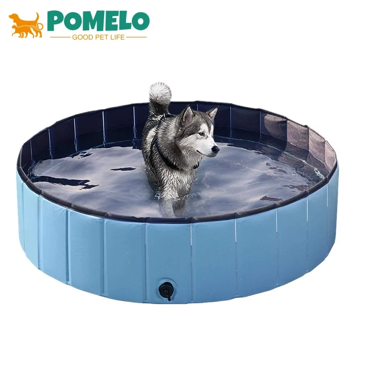 

Durable Portable Foldable Dog Bathing Tank Pool PVC Inflatable Plastic foldable dog pool