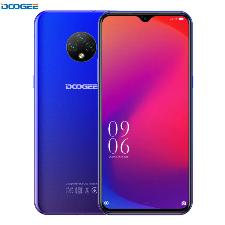 

Drop Ship Android Smartphone Face ID NFC OTG Dual SIM DOOGEE X95 2GB 16GB Celular Mobile Phone