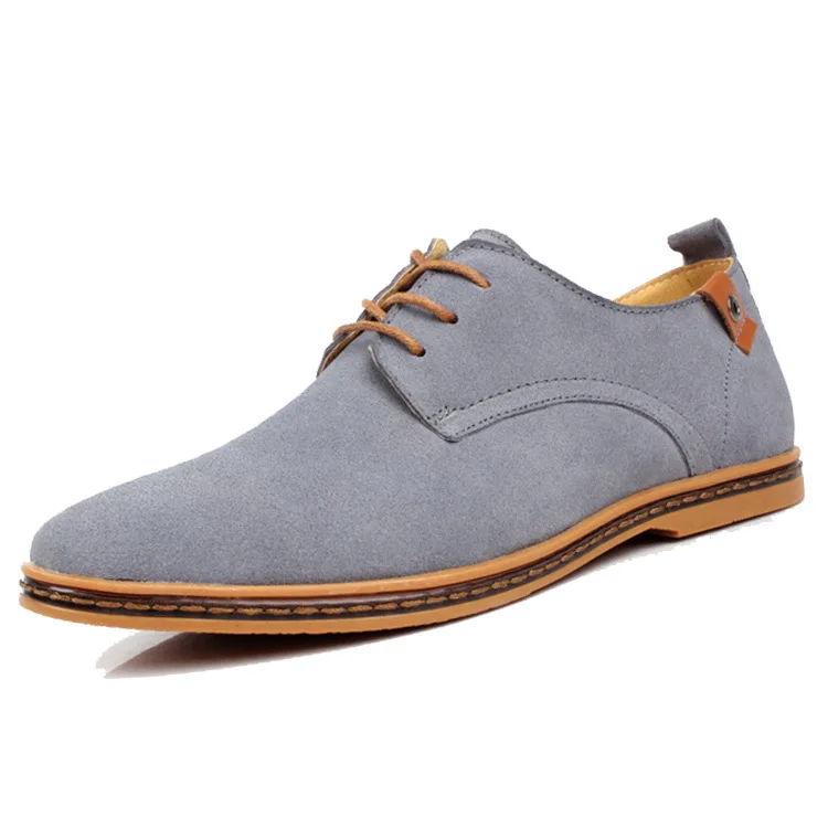 

Blue Casual Man Size38-48 Men Suede Dress Shoes