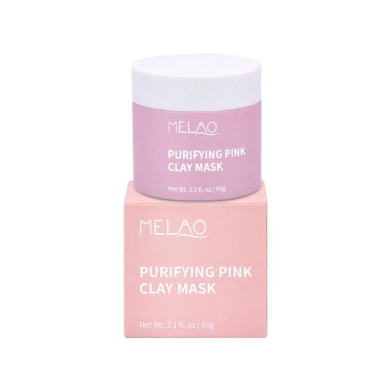 

Private Label Australian OEM Face Whitening Vitamin C Facial Organic Natural Rose Mud Purifying Pink Clay Mask