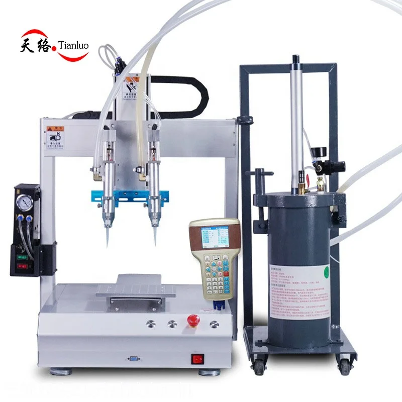 Threeaxis Doublehead Silicone Dispensing Machine Buy Automatic Glue