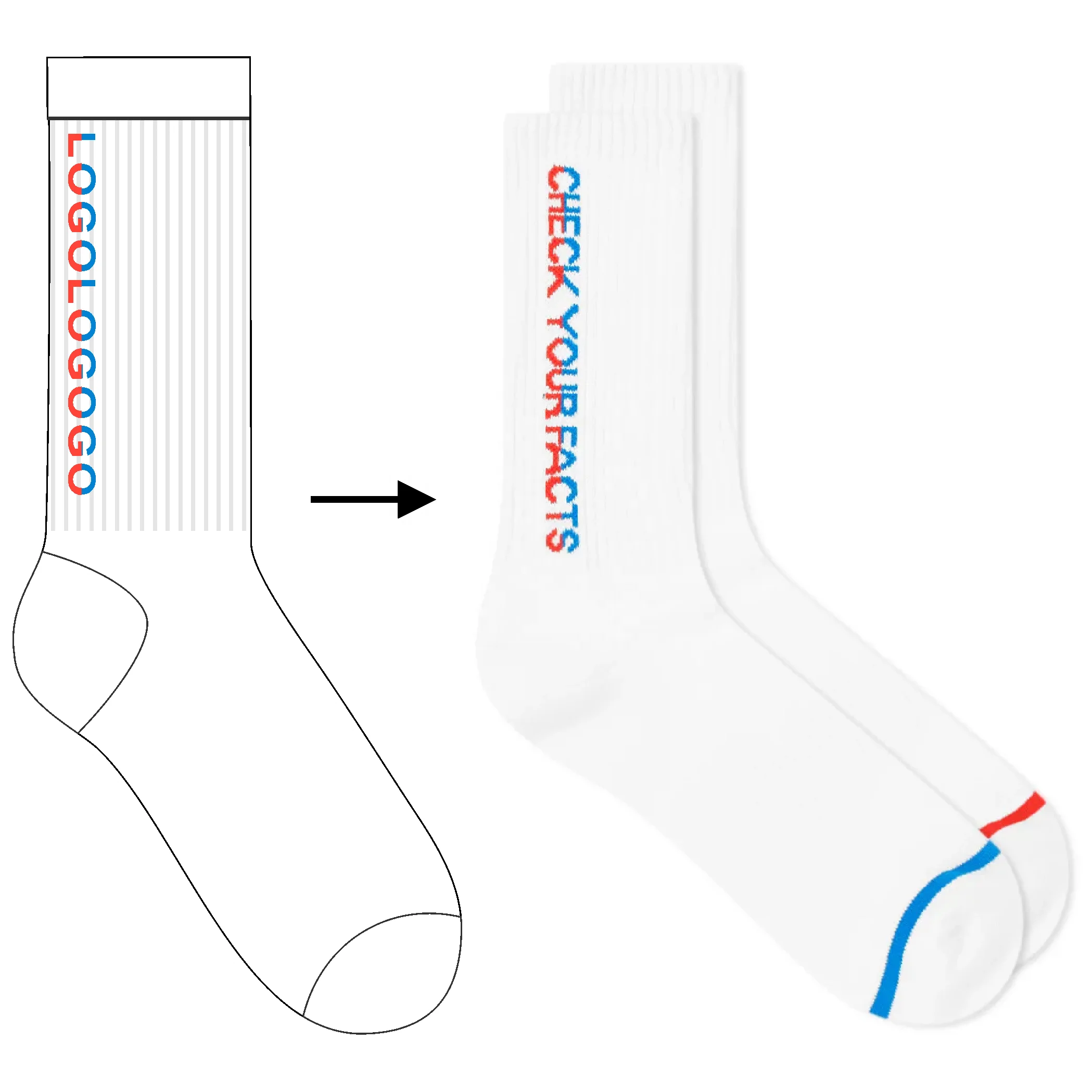 

Custom knit socks sports socks custom letters socks, Custom color