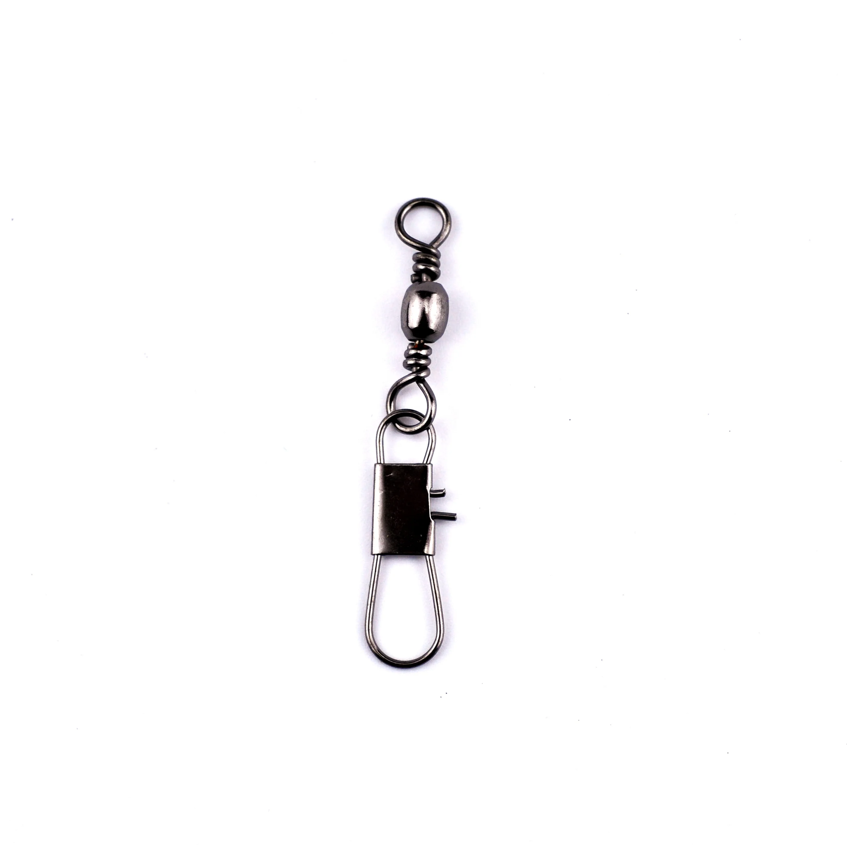 

High-Quality Barrel Swivel with Interlock-Snap #Fishing Tackle #Fishing Swivel #Fishing Connector Accessories