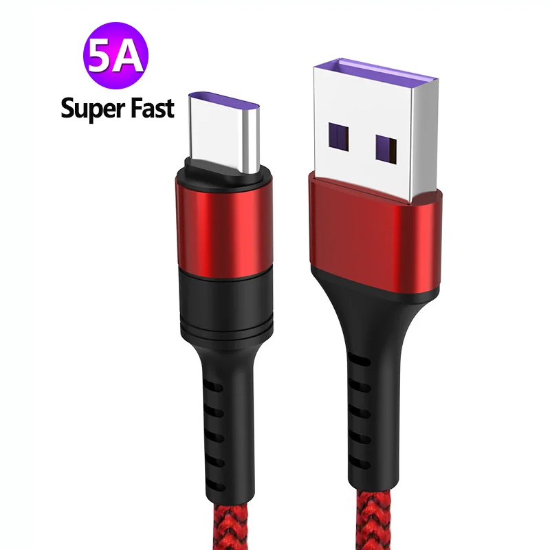 

Free Shipping 1 Sample OK Mobile Accessories 5A Type C USB Fast Charging Cable For iPhone For Hua wei