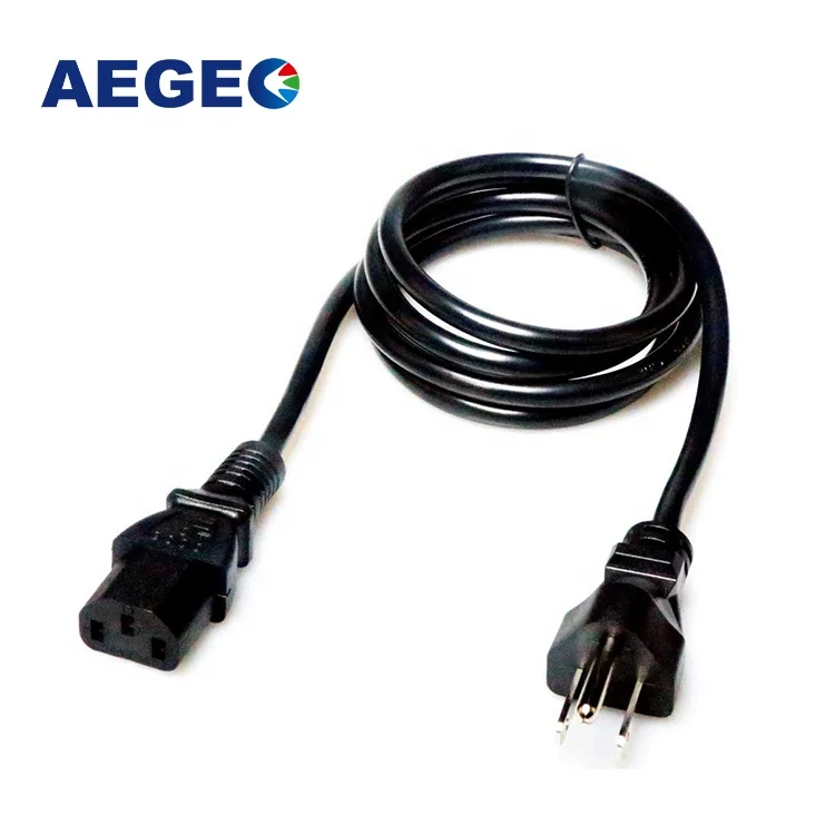 

US Standard Power Cord 1.5 m 4.92ft Power Plug Cable for Led Stage Light