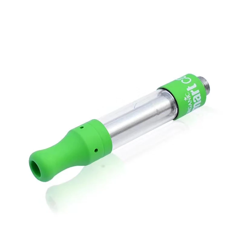 

electronic cigarette 1ml CBD Oil Smart Cart 510 thread atomizer vape pen cartridge, Green