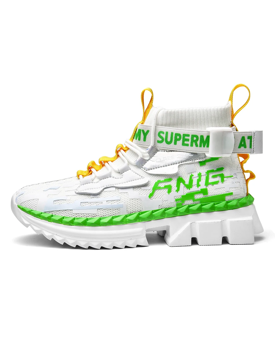 

Cheap Shoes Top Selling Popular Sports Men's Casual Shoe Fashion Sneakers Wholesale China Men Running Sport Shoes, Black / white / green