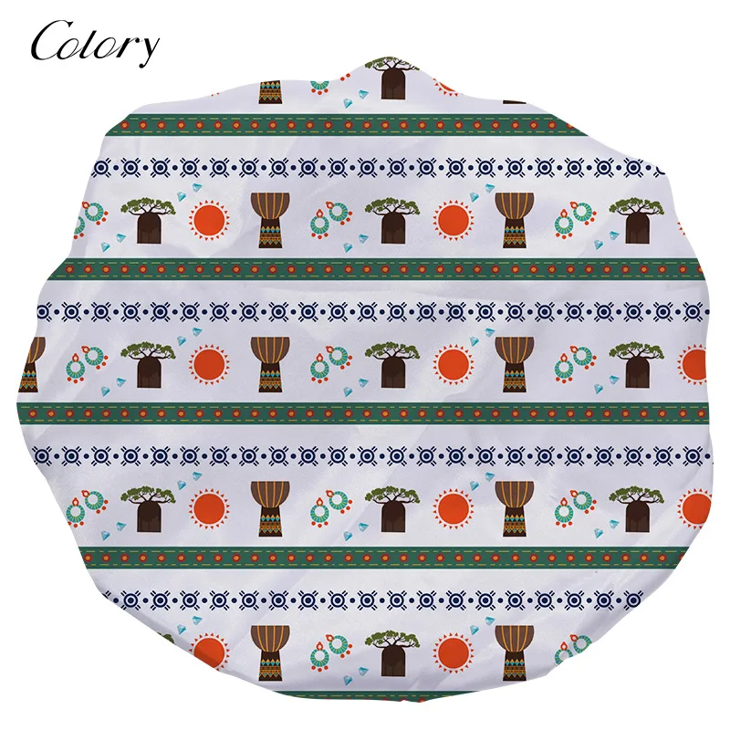 

Colory Stand Satin Bonnet Cap Hair Drying cap bonnet, Customized color