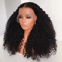 

Top Grade Burmese Curly 400% High Density Cambodian Virgin Cuticle Aligned Hair Lace Closure Frontal Wig