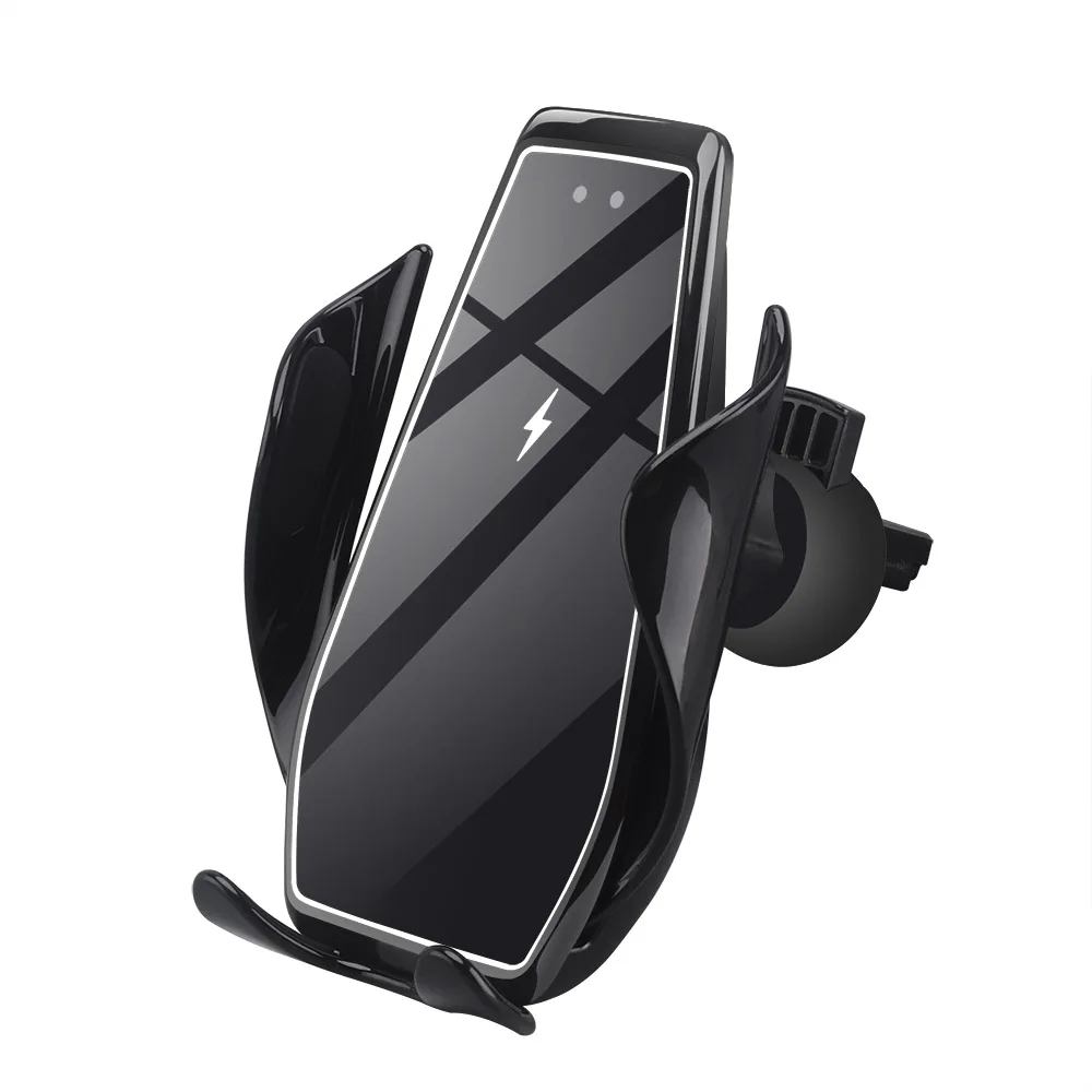 

Wireless Car Charger 15W Qi Fast Charging Automatic Clamping Mount Air Vent Phone Holder for iPhone 12 11 XR X 8 Samsung S20 S10