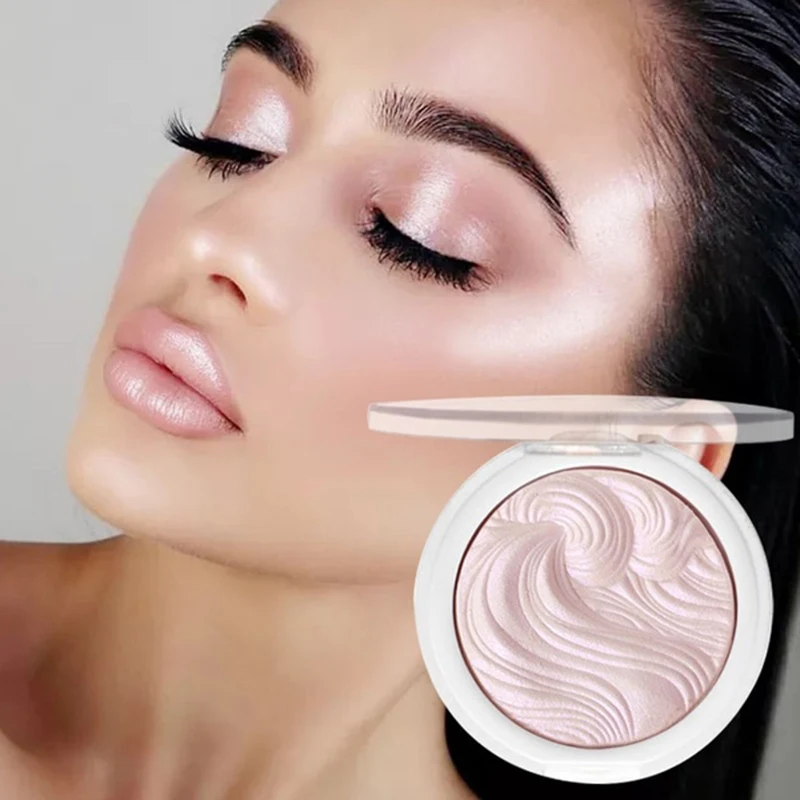 

6 Color Highlighter Facial Bronzers Palette Shimmer Pink Powder Makeup Glow Face Contour Illuminator Highlight Pallet Cosmetics