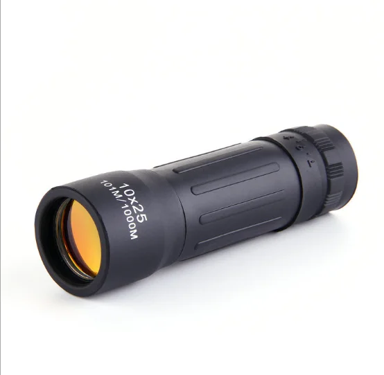 

10x25 high definition high sales LLL night vision monocular, Black