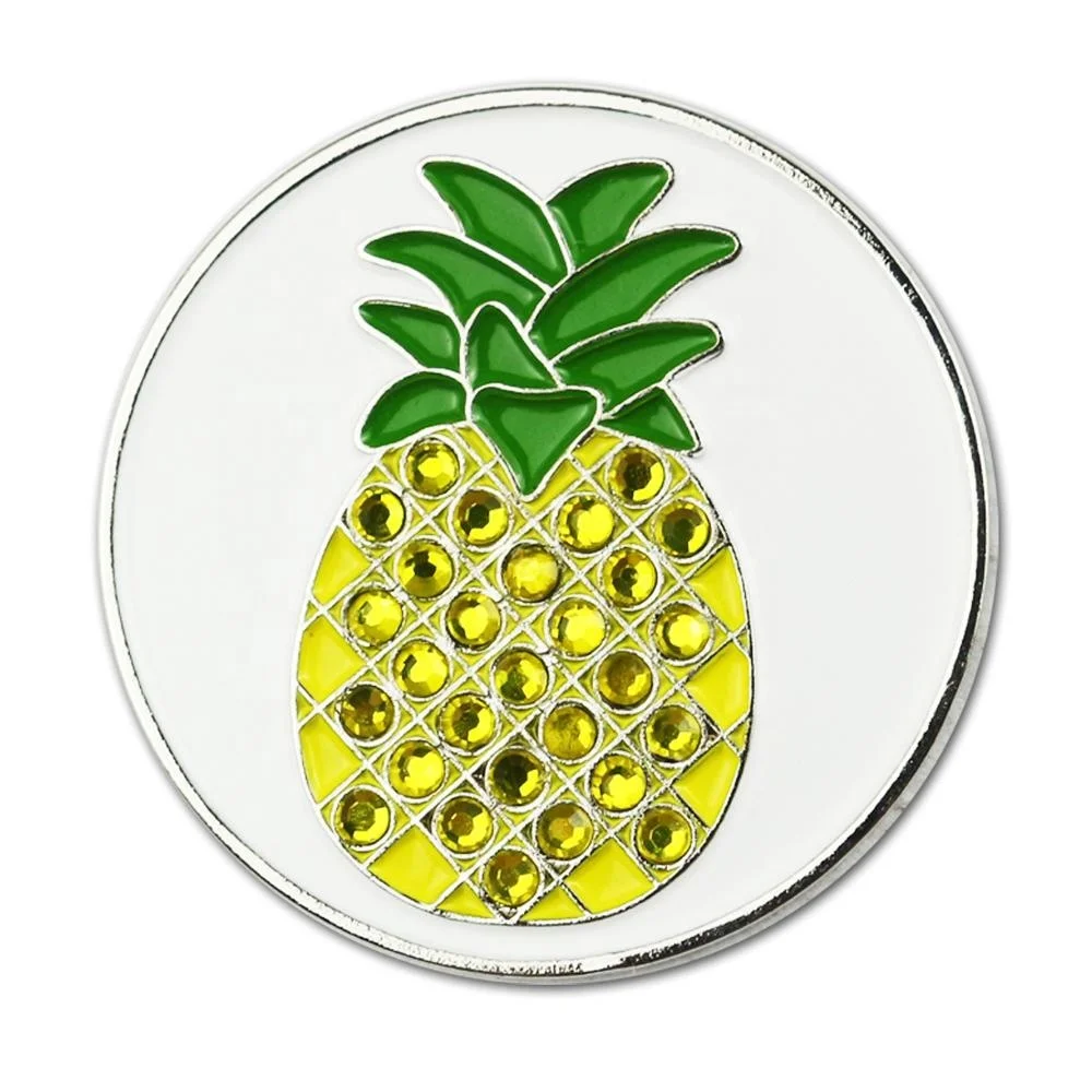 

Metal Crystal Golf Marker Coin
