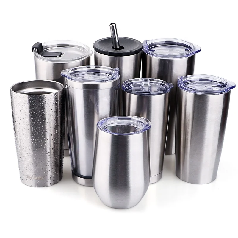 

Custom Logo Double Wall Vacuum Tumbler 600ml 900ml Stainless Steel Insulted Vacuum Tumbler