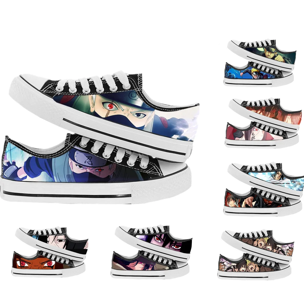 

Wholesale canvas casual men's Naruto discount shoes men's canvas shoes