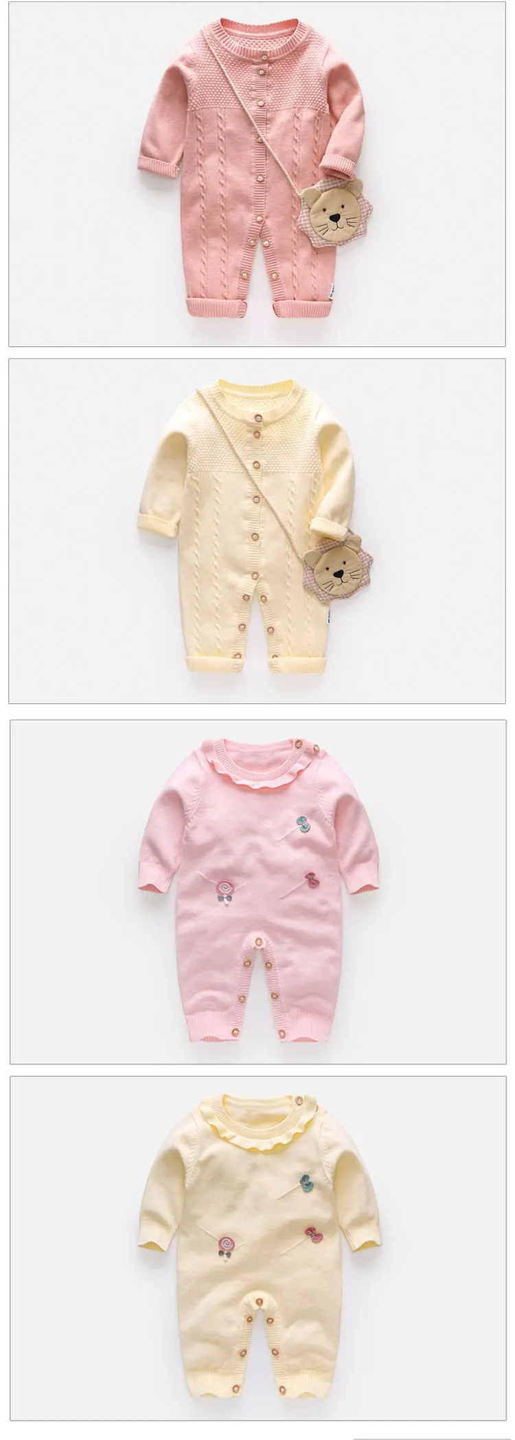 Custom Summer Baby Romper 100% Cotton Coverall Converts Gown-newborn Unisex Baby Romper