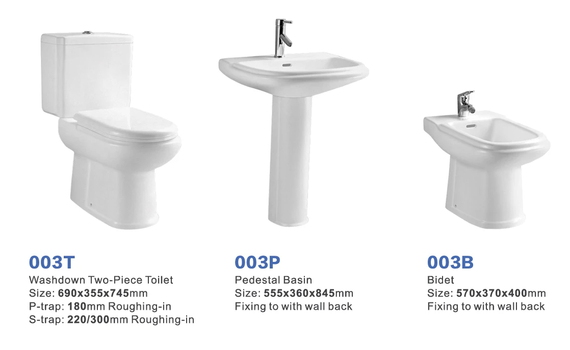 Chinese Modern Sanitary Ware Bathroom Ceramic Black Wc Piss Two Piece