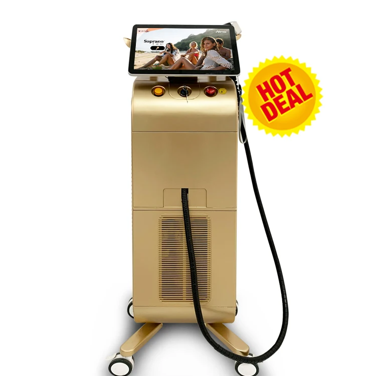 

Big power 1800W triple wavelength diode laser hair removal machine alma ice laser alma sopran titanium