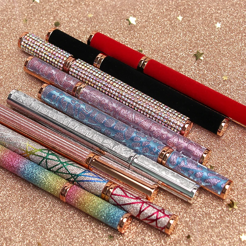 

private label Custom logo eyeliner pen vendor wholesale waterproof lash adhesive liner Magic eyelash glue eyeliner