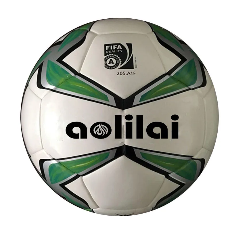 

PU 5000 Cheap Price Customized Logo Good Quality PU Leather Laminated Outdoor Soccer Ball, Red white black