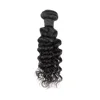 Bliss Esteem Deep Wave 3 Bundles Extension Deep Curly Hair Bundles with Closure Hair Vendors Bundles and Closures