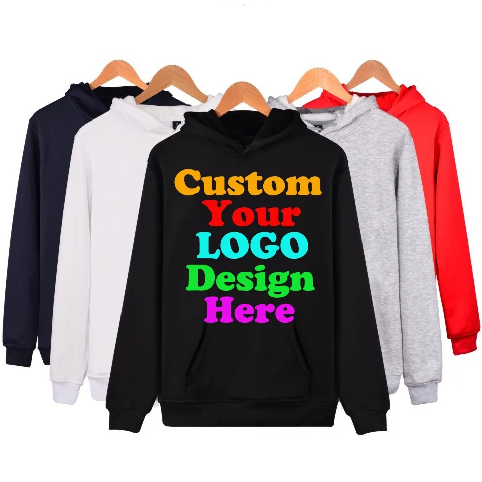 

Wholesale Custom Logo Sweatshirts Unisex Men Women Oversized Hoodies, Customized color
