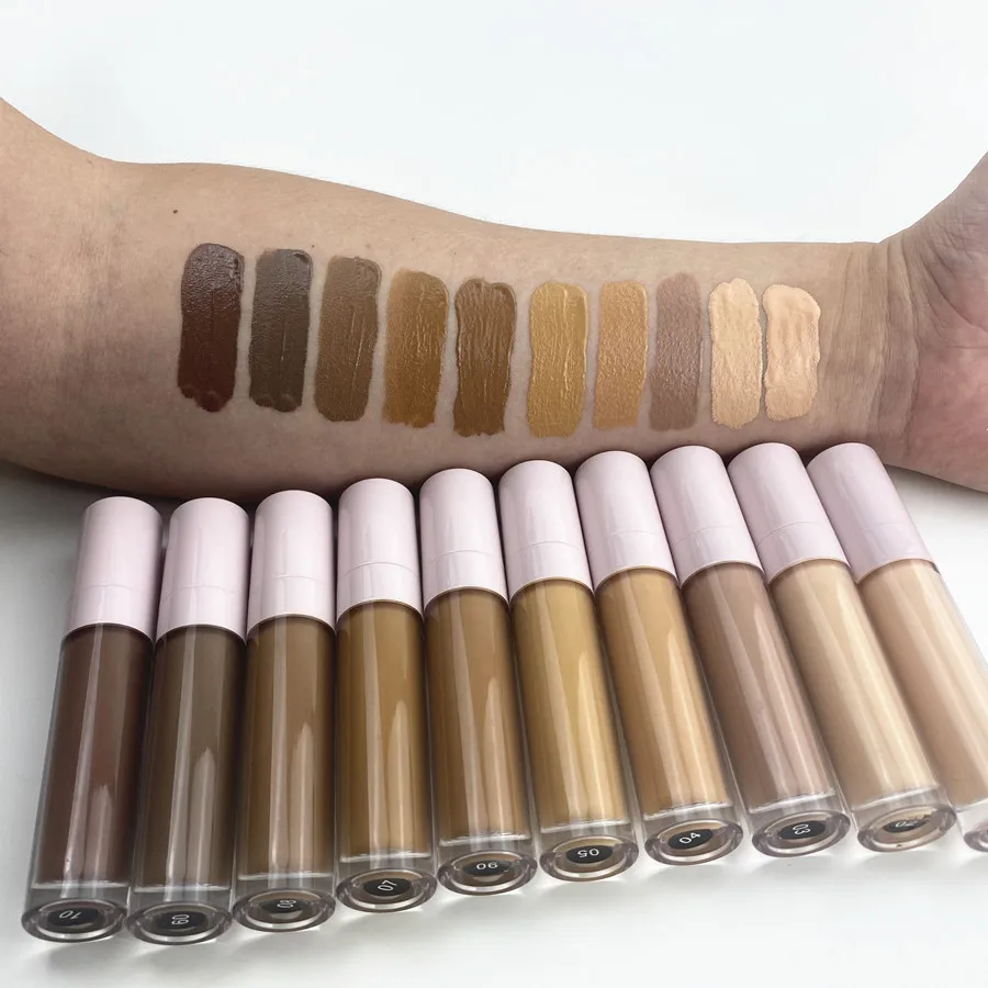 

New 10 Colors Best Full Coverage Liquid Concealer Waterproof Oil Control Private Label Concealer