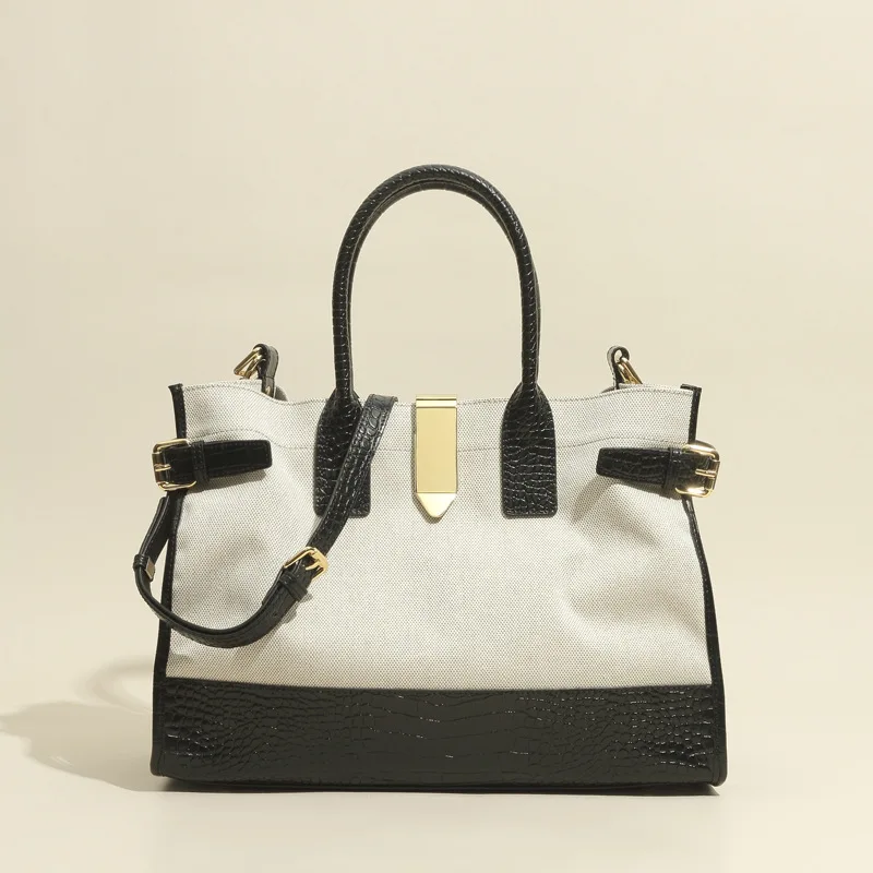 

2021 Trendy New Arrival Hot Selling Large Oversize Big Capacity Canvas Tote Bag with Strap