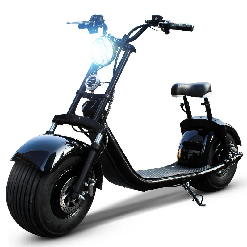 

Mini new fat tire electric citycoco scooter with 1500w 60v lithium battery Citycoco
