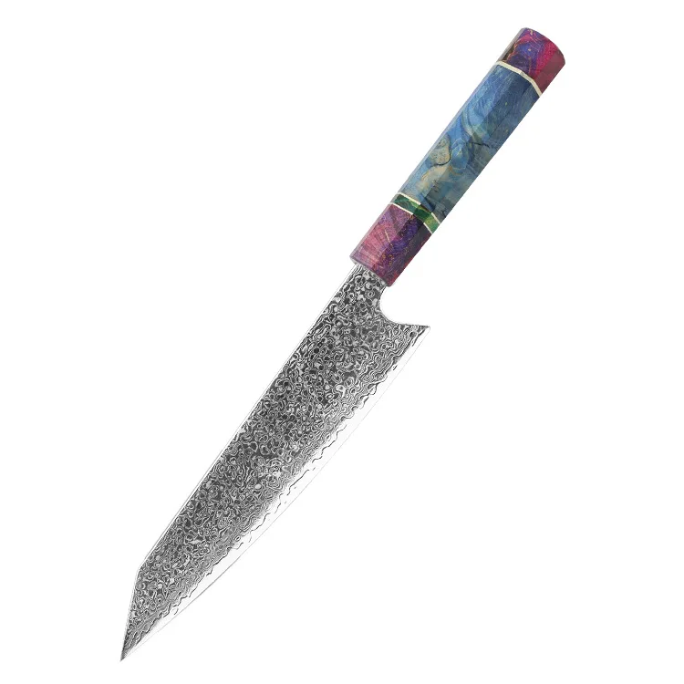 

8 inch 67 layers Octagonal handle Damascus stable wood chef's knife sushi dishes meat cleaver damascus knife