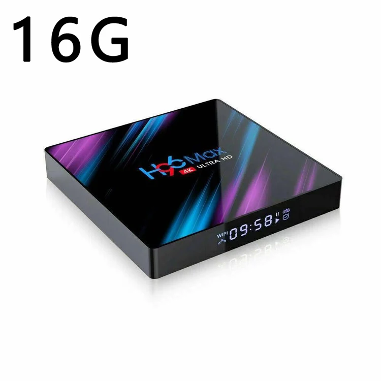 

H96 Max 16G/4GB DDR RK3318 Quad Core 64bit 4K Android9.0 TV Converter Wifi Wireless digital IPTV box set top box