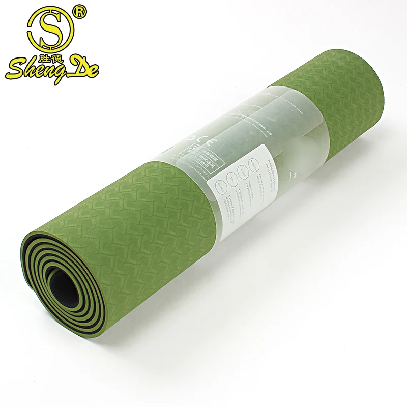 

Custom size oem service non slip large wholesale yoga mats, Customized pink, purple, green and gray